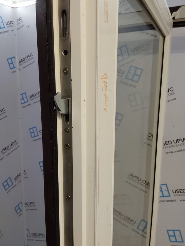 Brand New Rosewood Upvc Back Door (Outwards Opening) 900mm x 2070mm C1ND82 - Image 4