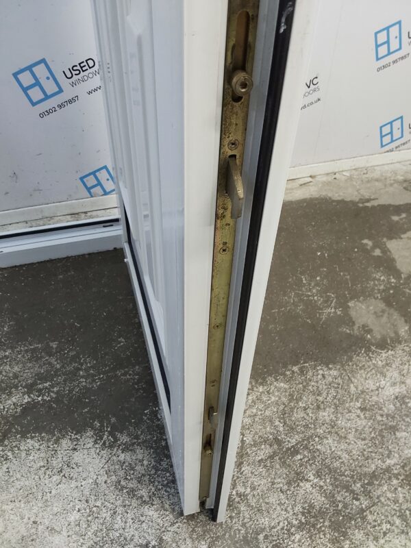 Used White Upvc Front Door 825mm x 2045mm 0453 - Image 7
