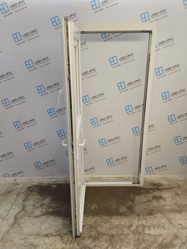 Used White Upvc Back Stable Door 905mm x 2045mm (Reduce To 2020mm) 0354 - Image 3