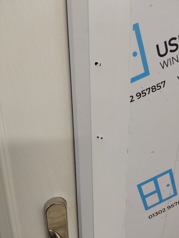 Used White Composite Front Door 900mm x 2050mm 0422 - Image 5