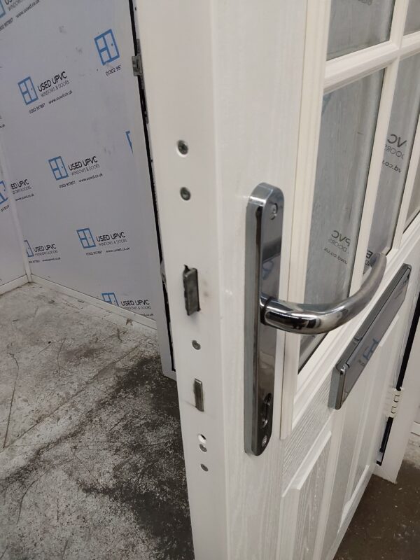 Used White Composite Front Door 900mm x 2050mm 0422 - Image 7