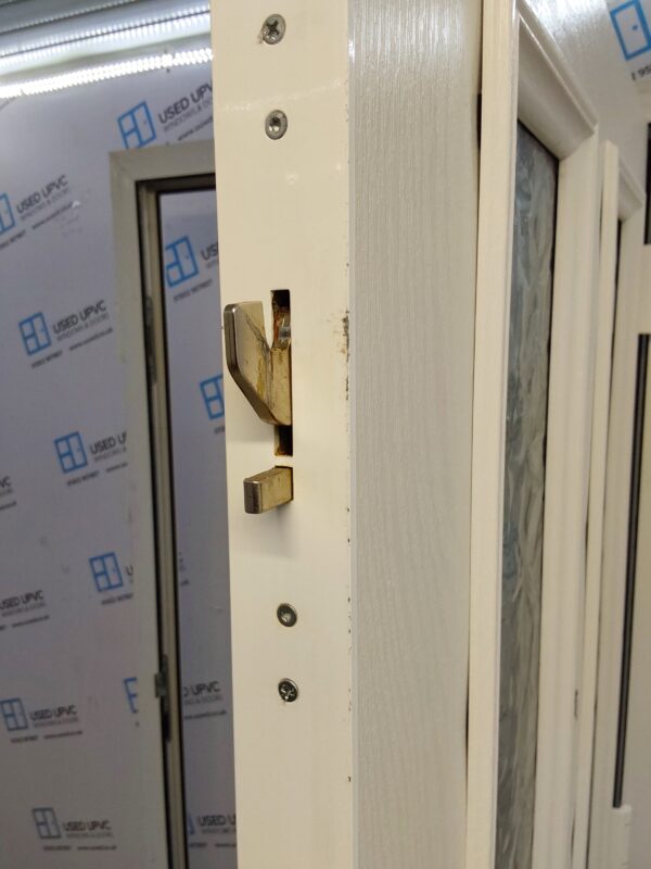 Used Black Composite Front Door 950mm x 2090mm 0321 - Image 4