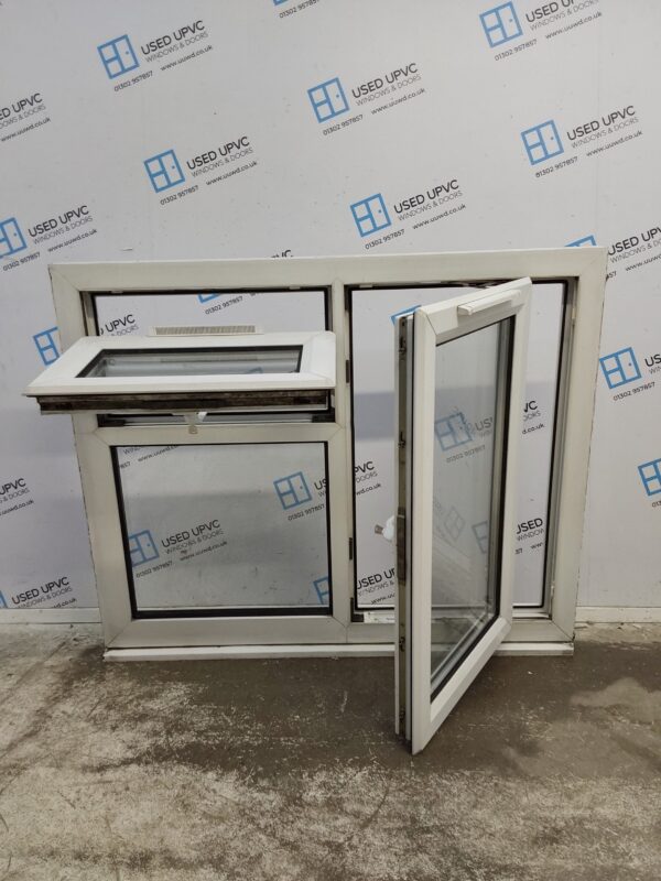 Used White Upvc Window 1250mm x 1040mm LW0118 - Image 3