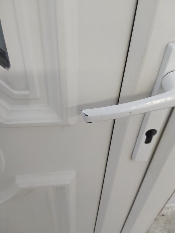 Used White Upvc Front Door 905mm x 2090mm C6003 - Image 12