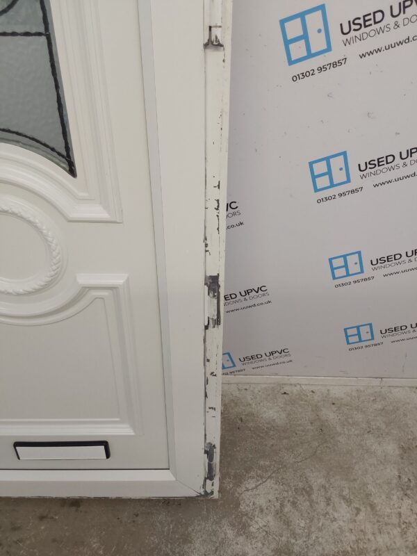 Used White Upvc Front Door 905mm x 2090mm C6003 - Image 8