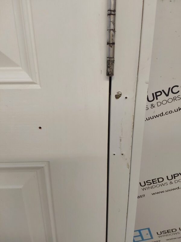 Used White Composite Front Door 900mm x 1975mm (Reduce To 880mm) C6048 - Image 10