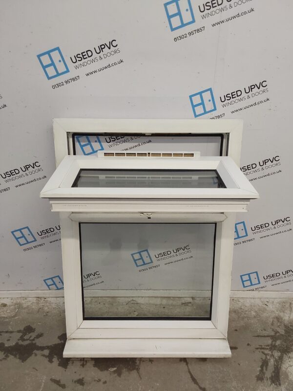 Used White Upvc Window 740mm x 1015mm LW0128 - Image 2