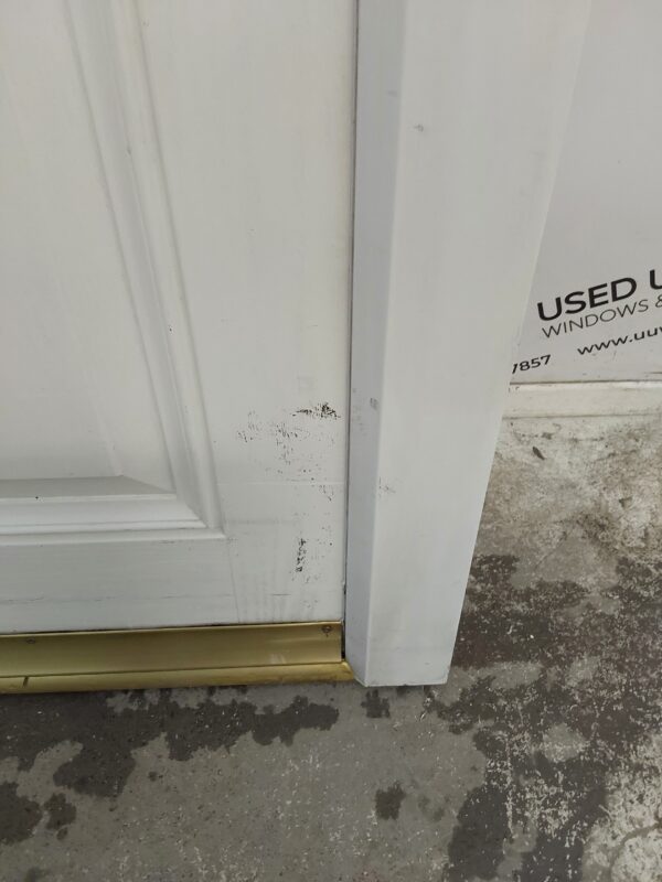 Used White Composite Back Door 895mm x 2025mm 0354 - Image 8