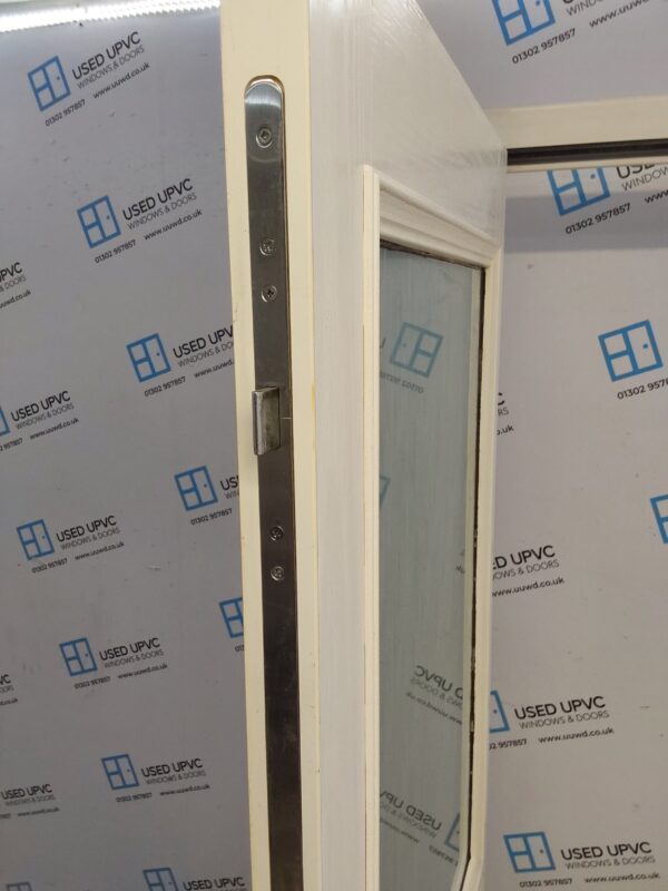 Used White Composite Back Door 895mm x 2025mm 0354 - Image 4