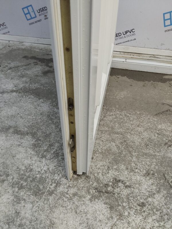 Used White Upvc Front Door 925mm x 1990mm 0456 - Image 6