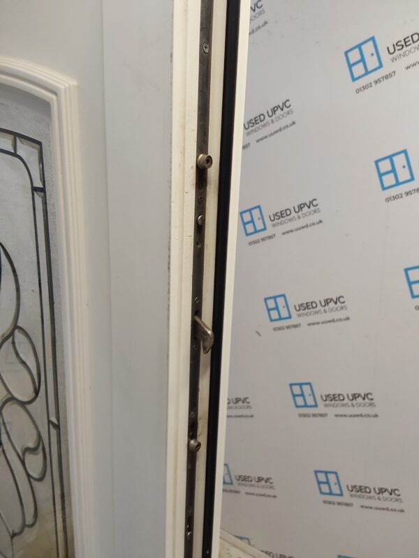 Used White Upvc Front Door 910mm x 2040mm 0430 - Image 4
