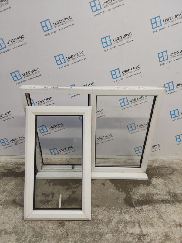 Used White Upvc Window 1195mm x 1045mm C4A006 - Image 2
