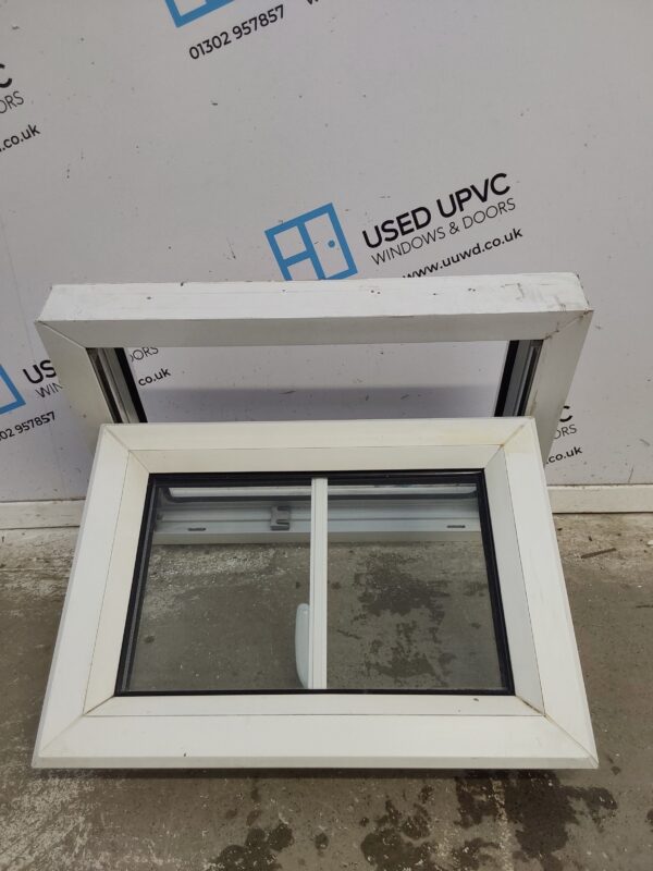 Used White Upvc Window 560mm x 415mm W0234 - Image 3