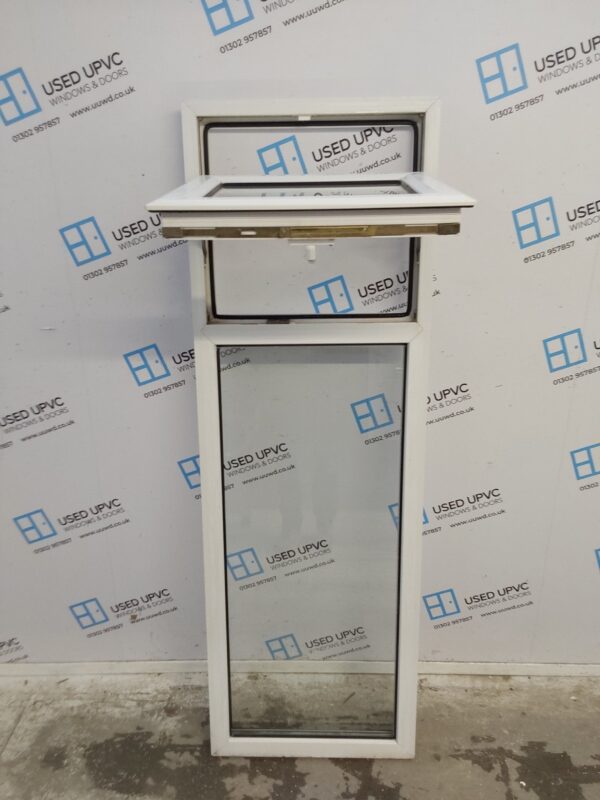 Used White Upvc Window 545mm x 1635mm W0280 - Image 4