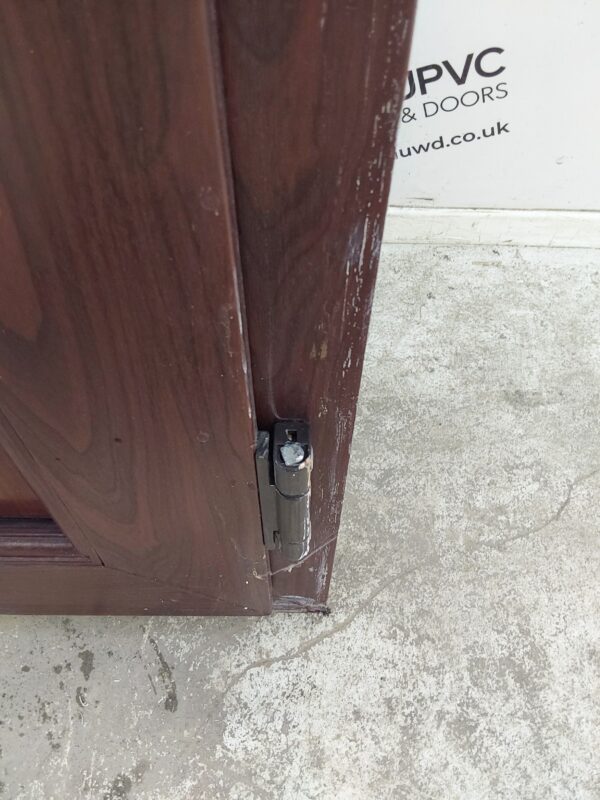 Used Rosewood Upvc Back Door 850mm x 2000mm 0775 - Image 8