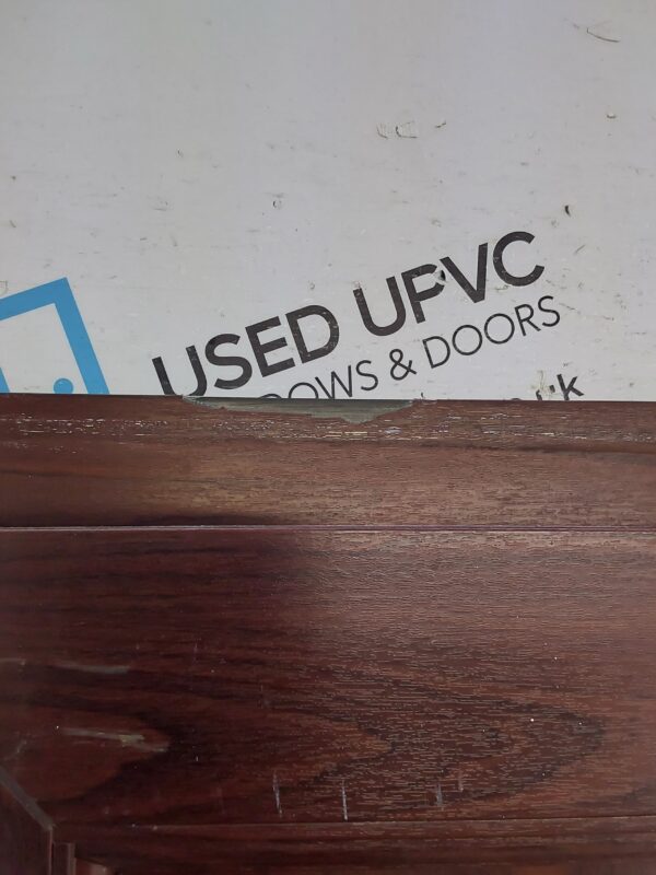 Used Rosewood Upvc Back Door 850mm x 2000mm 0775 - Image 10