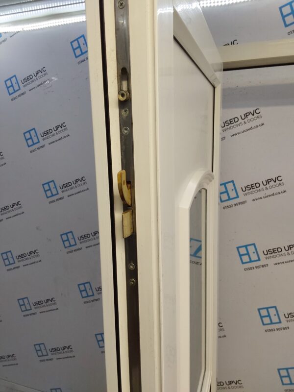 Used White Upvc Front Door 920mm x 2060mm 0426 - Image 4