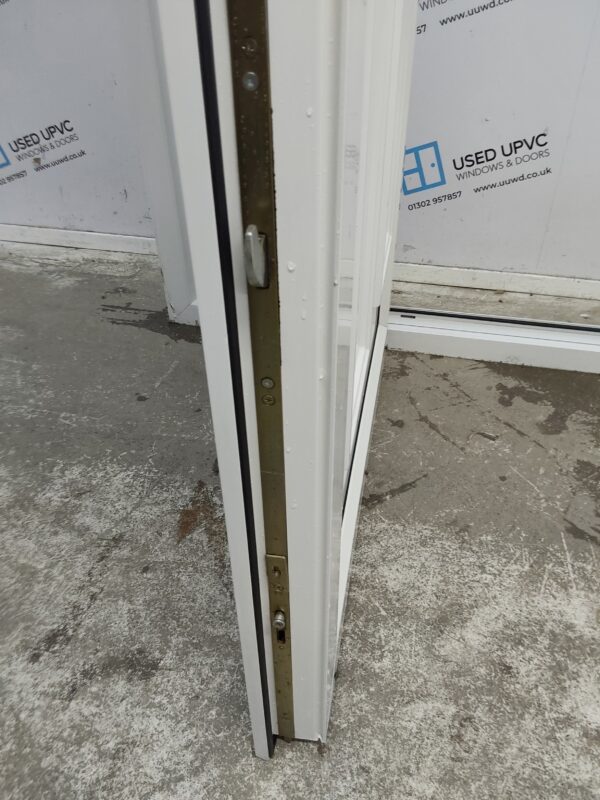 Used White Upvc Front Door And Side Panel 1260mm x 2040mm DS009 - Image 6