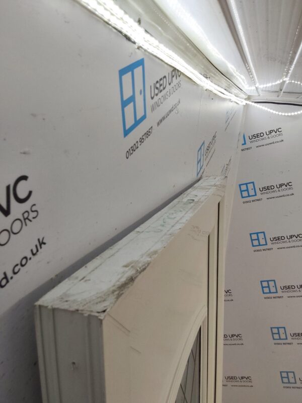 Used White Upvc Front Door 905mm x 2100mm 0144 - Image 9
