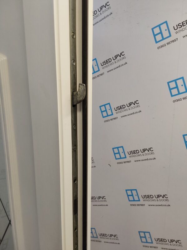 Used White Upvc Front Door 905mm x 2100mm 0144 - Image 4