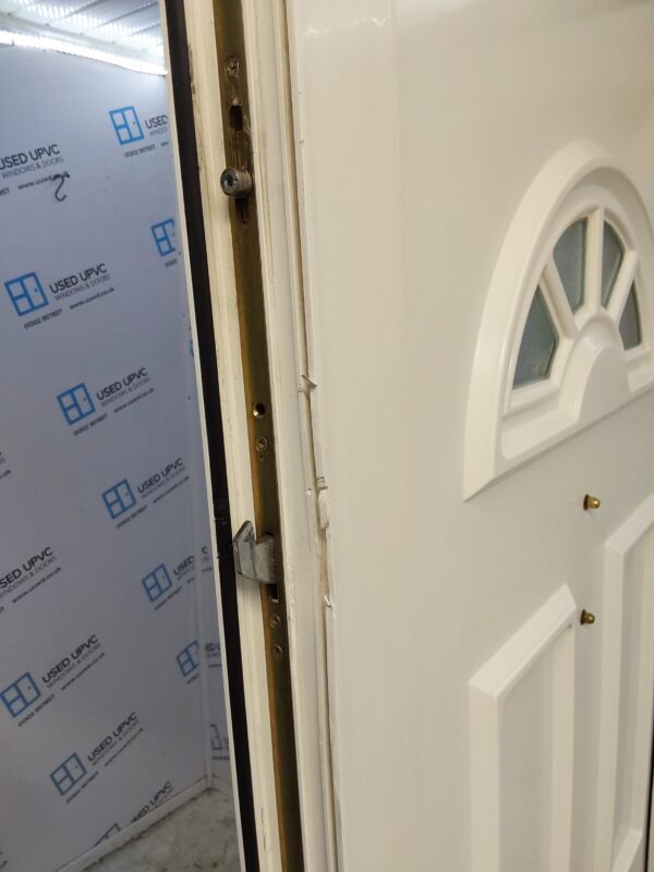 Used White Upvc Front Door And Side Panel (Outwards Opening) 1280mm x 2165mm DS010 - Image 3
