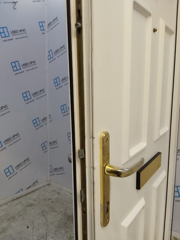 Used White Upvc Front Door And Side Panel (Outwards Opening) 1280mm x 2165mm DS010 - Image 4