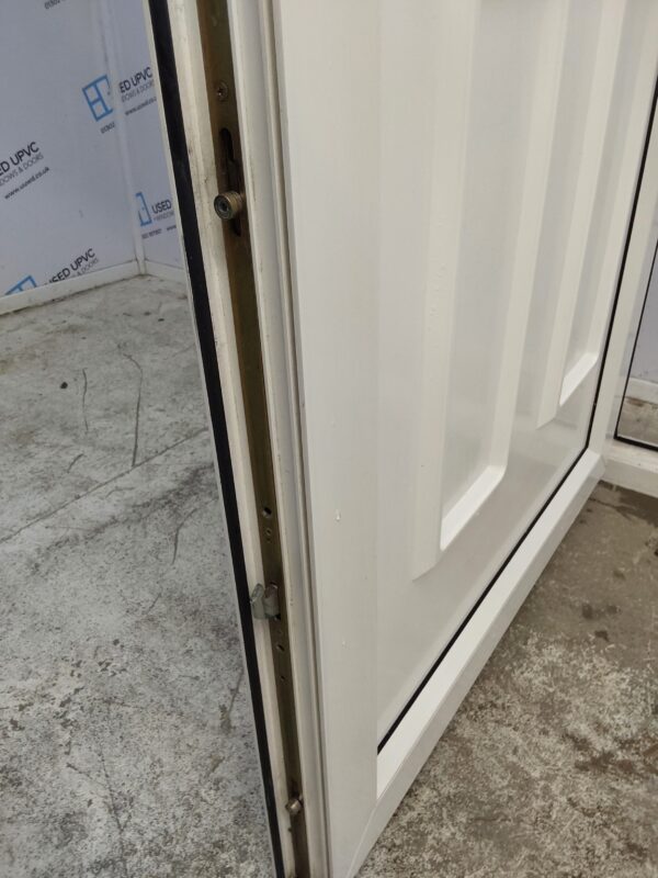 Used White Upvc Front Door And Side Panel (Outwards Opening) 1280mm x 2165mm DS010 - Image 5