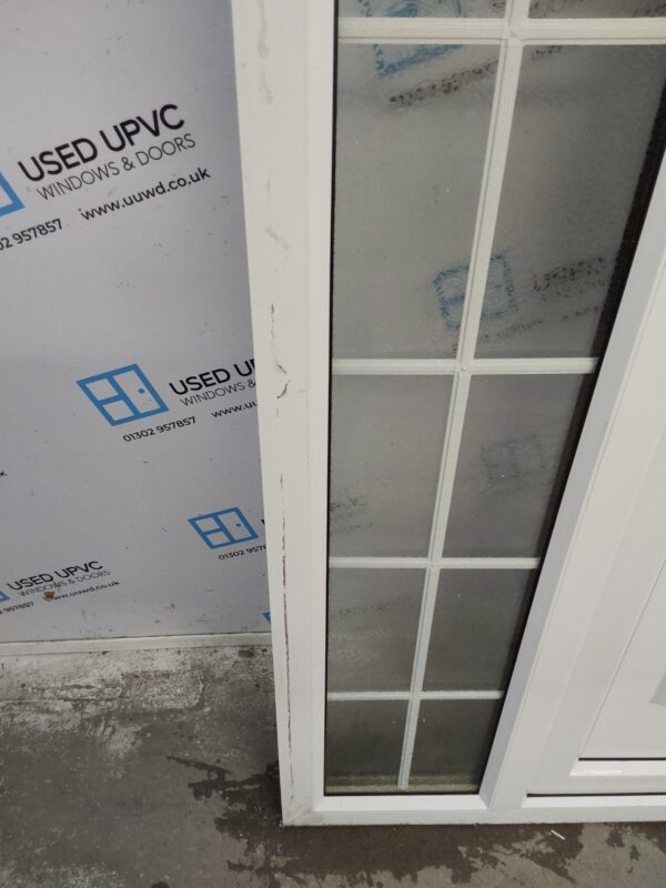 Used White Upvc Front Door And Side Panel (Outwards Opening) 1280mm x 2165mm DS010 - Image 15