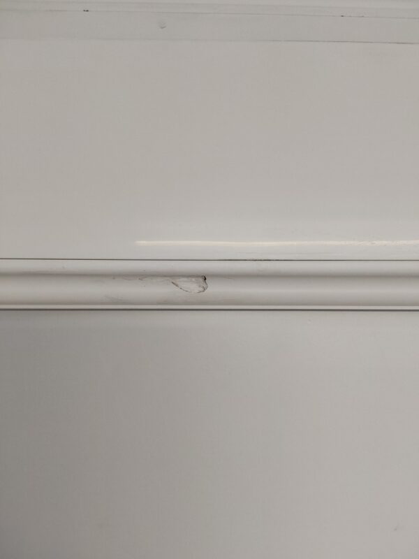 Used White Upvc Front Door And Toplight 905mm x 2400mm 0037 - Image 7