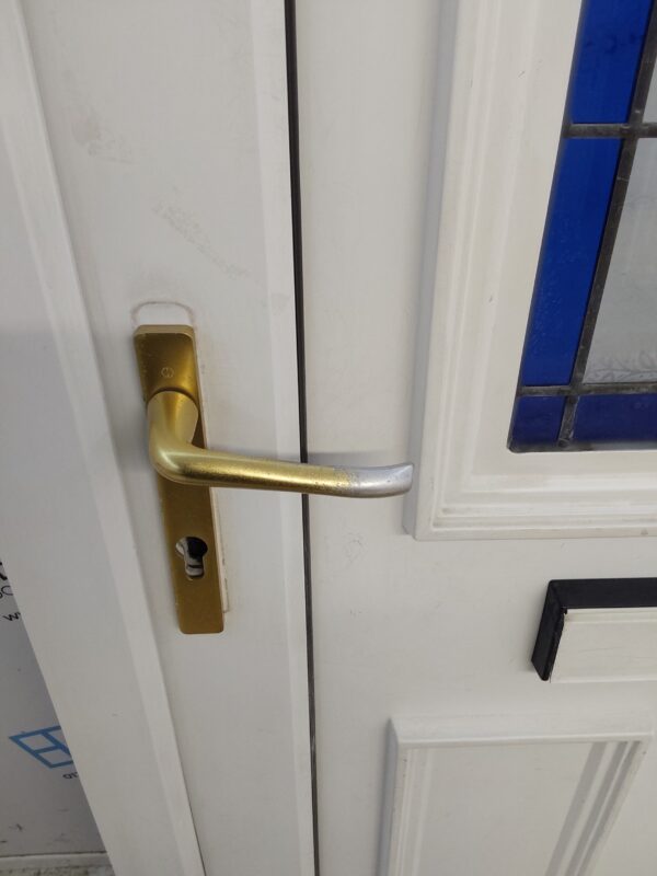 Used White Upvc Front Door 925mm x 2065mm 0392 - Image 7