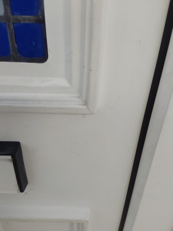 Used White Upvc Front Door 925mm x 2065mm 0392 - Image 12