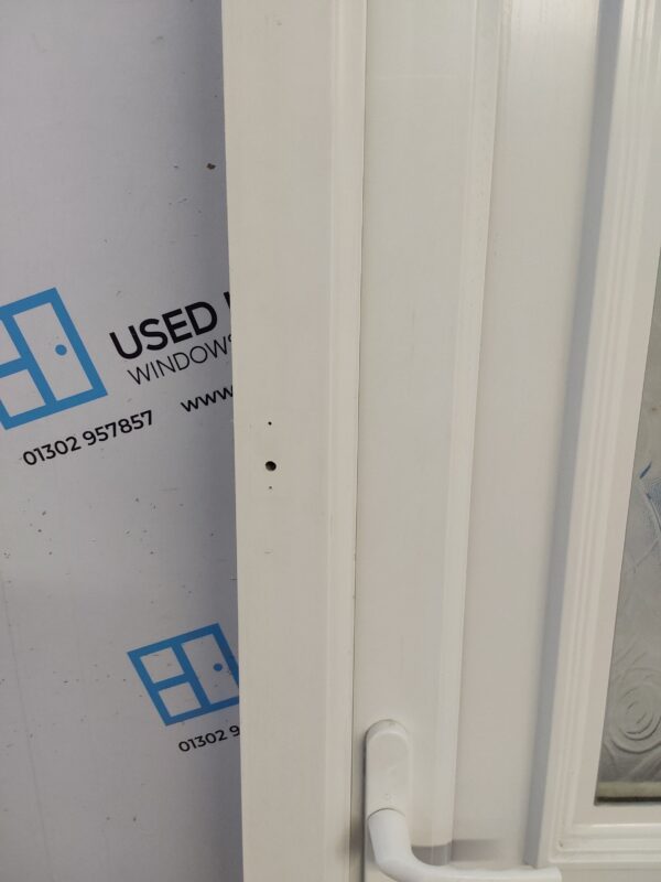 Used White Upvc Front Door 925mm x 2085mm (Reduce To 905mm) C6073 - Image 8