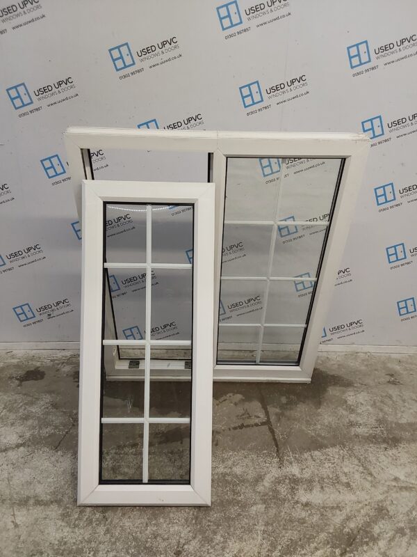 Used White Upvc Window 1050mm x 1280mm LW0108 - Image 2