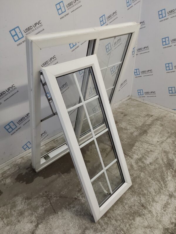 Used White Upvc Window 1050mm x 1280mm LW0108 - Image 3