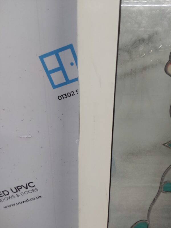 Used White Upvc Front Door And Side Panels 1645mm x 2050mm DS011 - Image 7