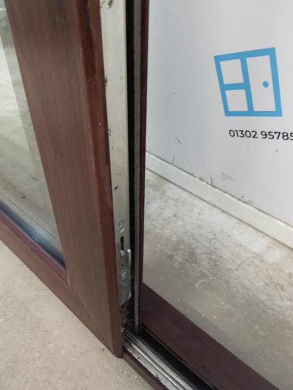 Used Rosewood Upvc French Doors 1850mm x 2040mm EA2 - Image 7