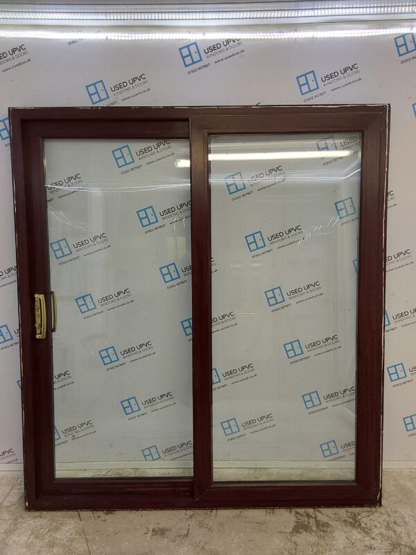 Used Rosewood Upvc French Doors 1850mm x 2040mm EA2 - Image 2