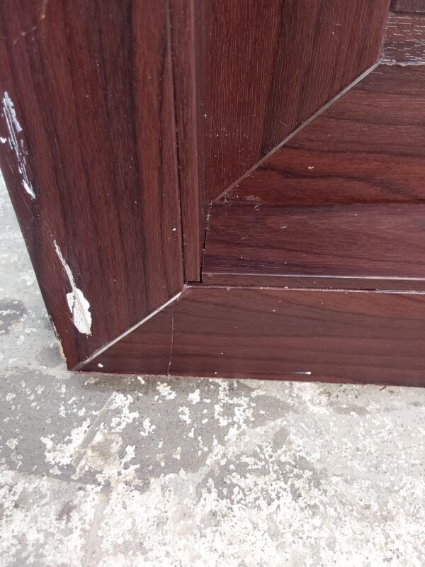 Used Rosewood Upvc French Doors 1850mm x 2040mm EA2 - Image 4