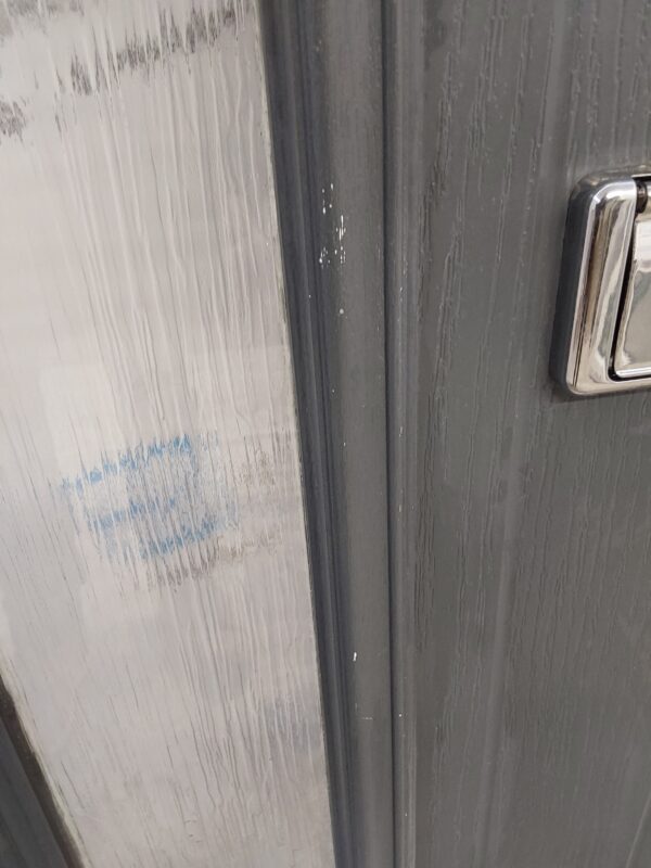 Used Anthracite Grey Composite Front Door 950mm x 2085mm 0740 - Image 8