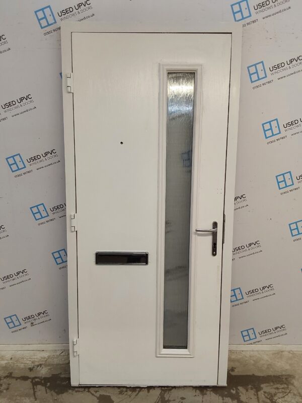 Used Anthracite Grey Composite Front Door 950mm x 2085mm 0740 - Image 2