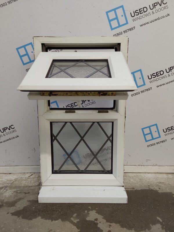 Used White Upvc Window 435mm x 775mm C3050 - Image 3