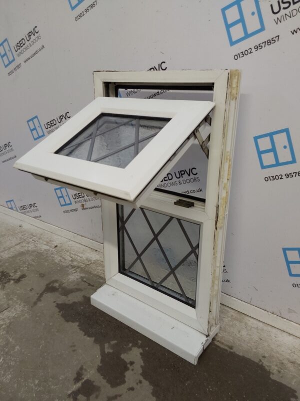 Used White Upvc Window 435mm x 775mm C3050 - Image 4