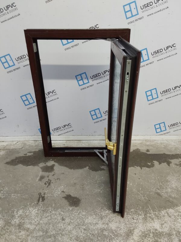 Used Rosewood Upvc Window 620mm x 935mm C3052 - Image 3