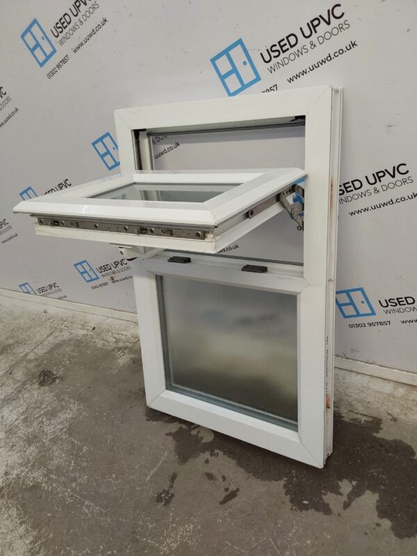 Used White Upvc Window 565mm x 870mm C3054 - Image 3