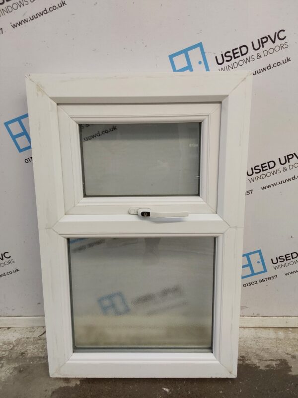 Used White Upvc Window 565mm x 870mm C3054 - Image 2