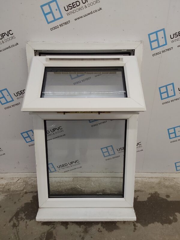 Used White Upvc Window 630mm x 1070mm C3057 - Image 3