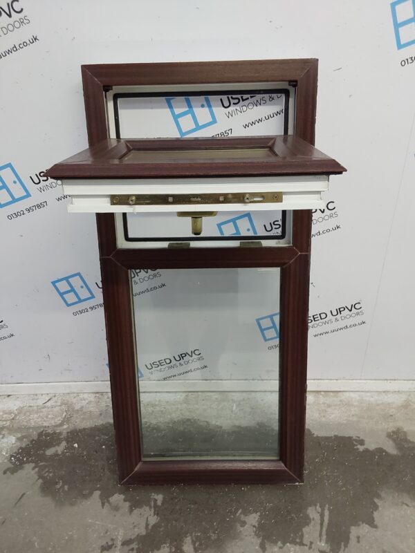 Used Woodgrain Upvc Window 480mm x 1010mm C3063 - Image 4