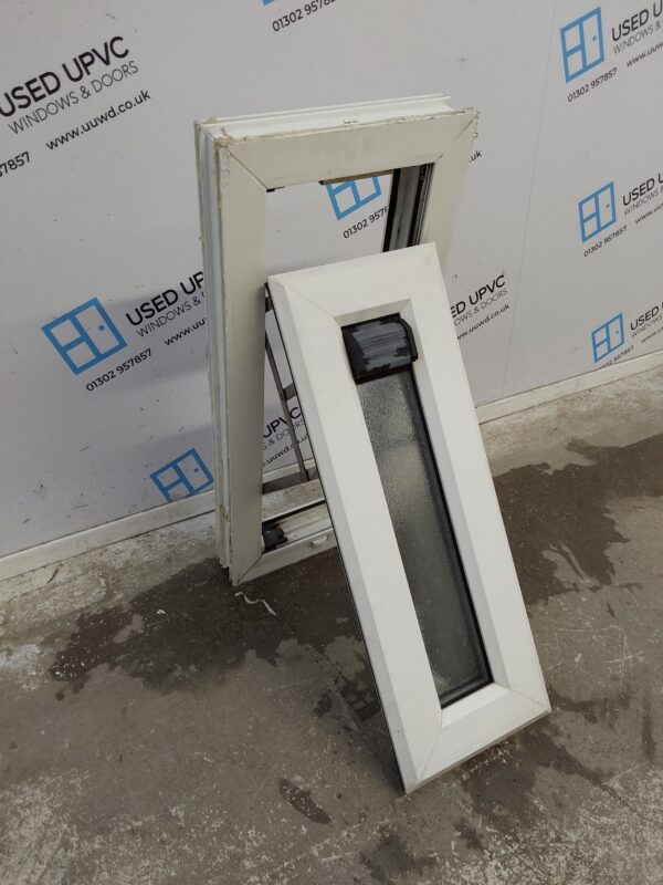 Used White Upvc Window 330mm x 735mm C3064 - Image 3