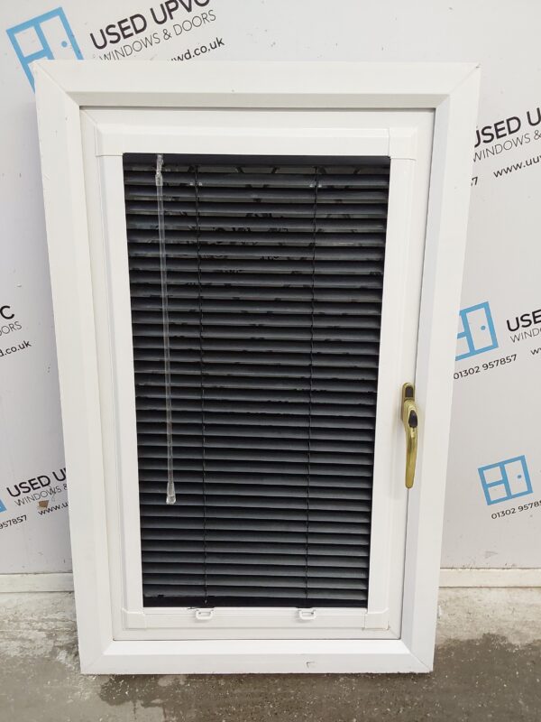 Used Rosewood Upvc Window 625mm x 1000mm C3067 - Image 5