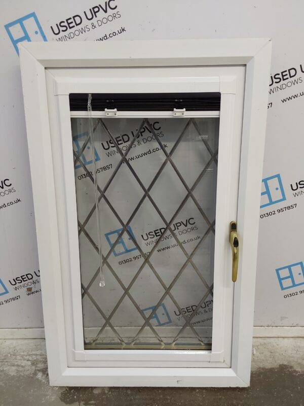 Used Rosewood Upvc Window 625mm x 1000mm C3067 - Image 2